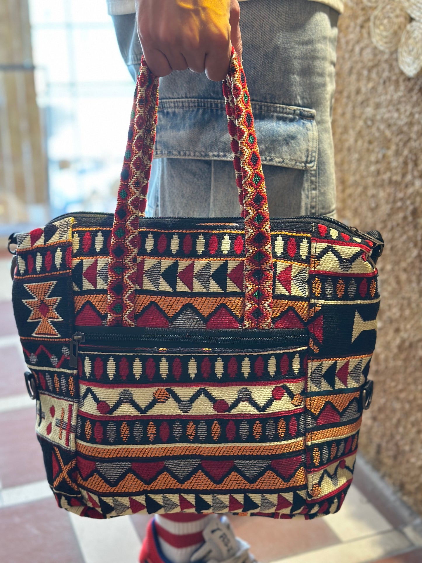 Lal Tote Noir El Çantası